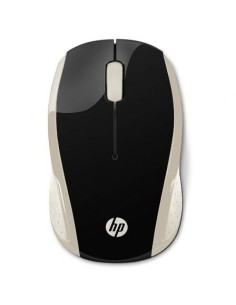 Ratón Inalámbrico HP 200/ 1000 DPI/ Dorado
